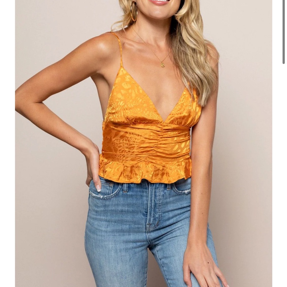 Skylar + Madison Cheetah top - Size S